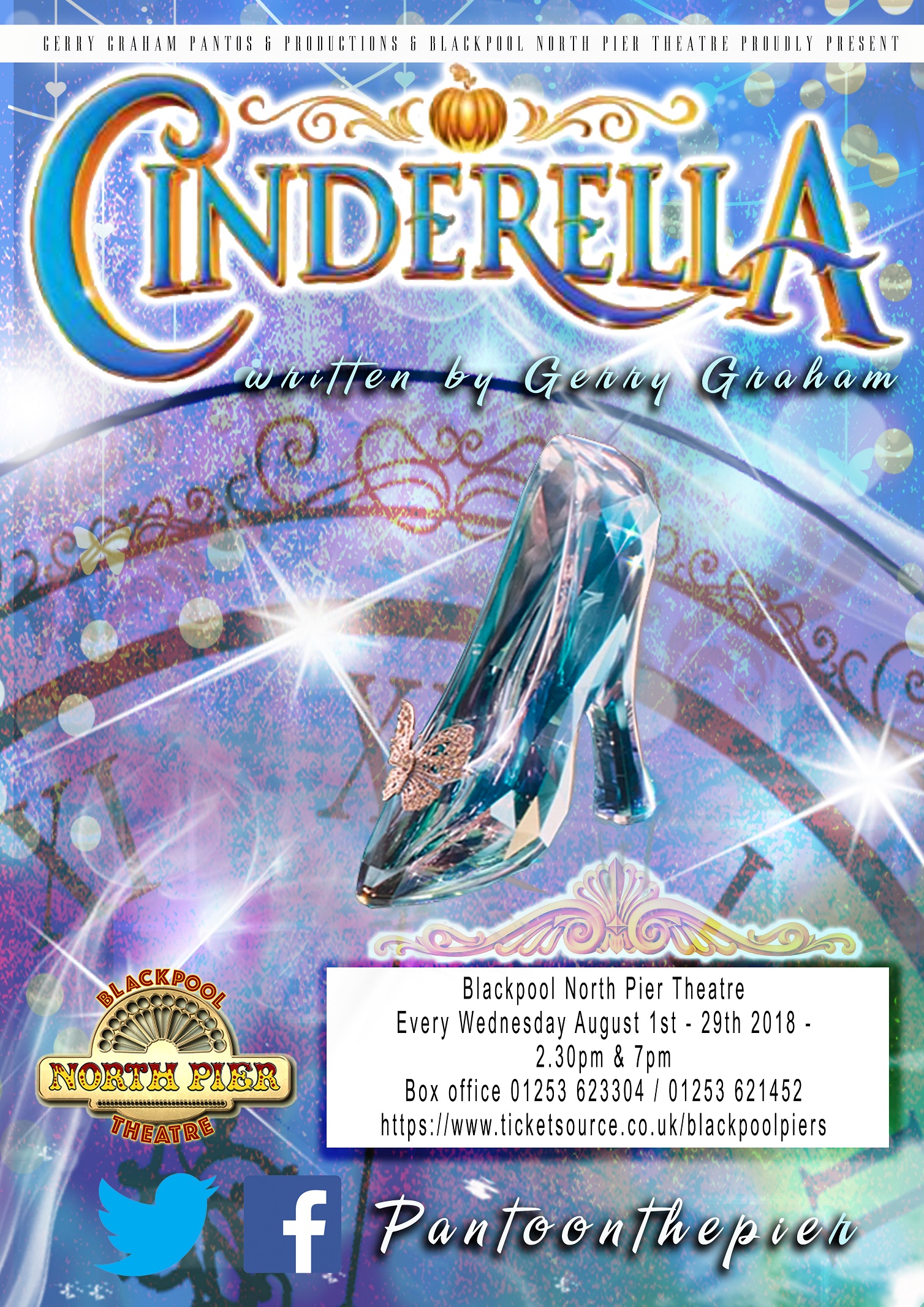 Cinderella Summer pantomime at blackpool north pier